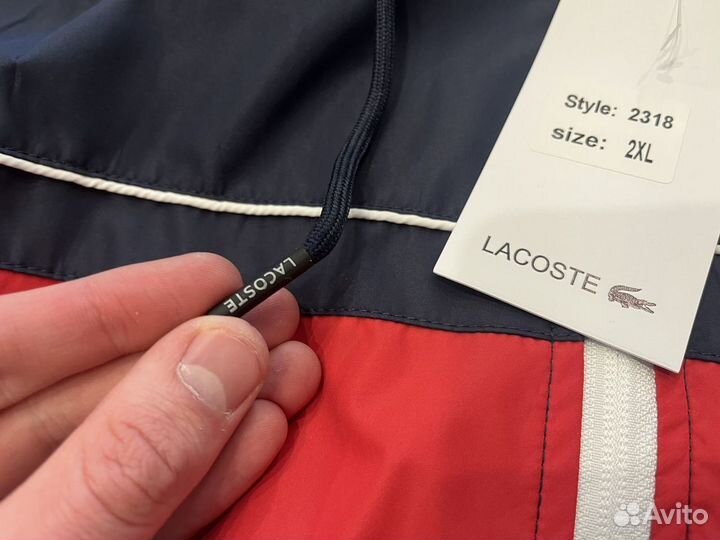 Ветровка мужская lacoste