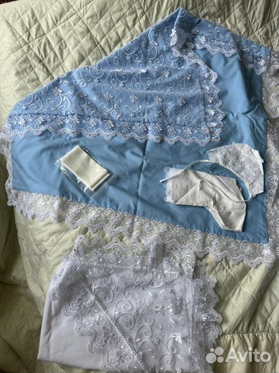 Отдам новый конверт, пеленку на выписку