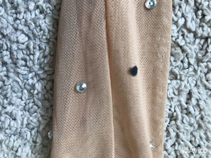 Купальник для гимнастики со стразами