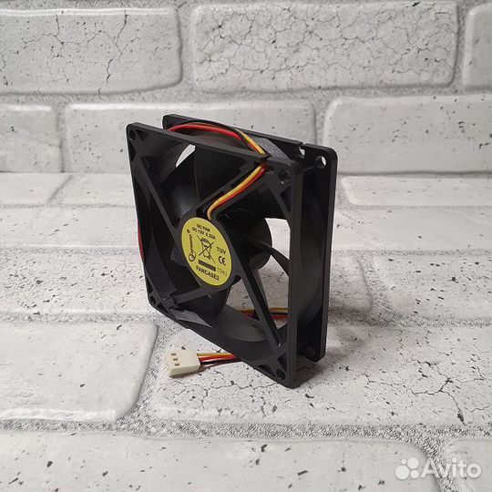 Вентилятор (92х25мм-12V-0.22А) -3pin (Gembird)