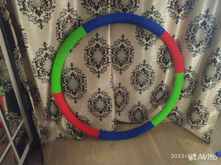 Обруч/хулахуп мягкий лёгкий без утяжеления