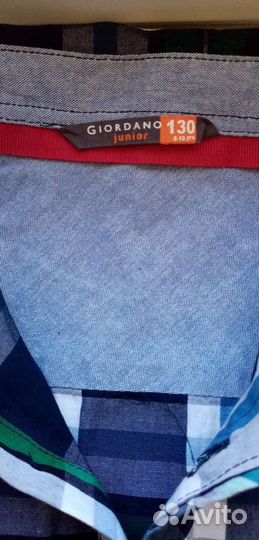 Новая рубашка 130 см