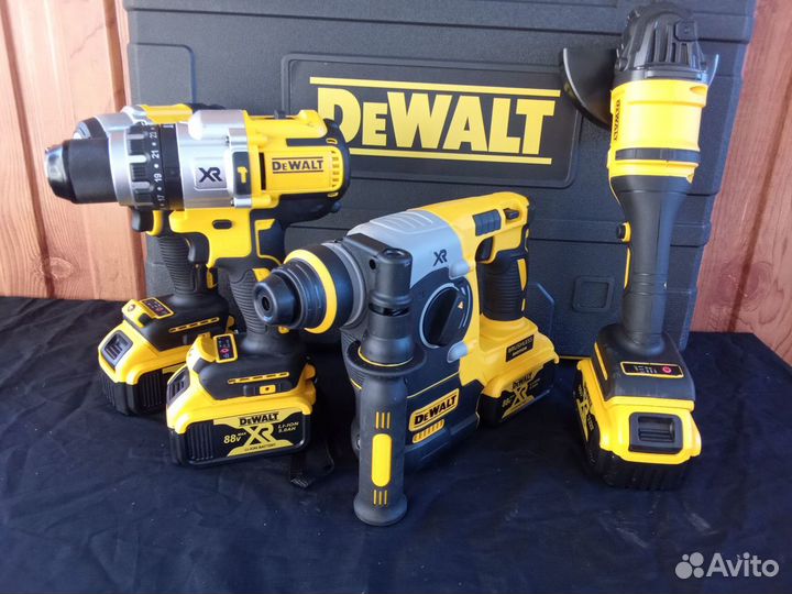 Набор dewalt новый 4 в 1 аккумуляторный