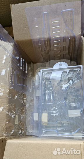 Пластиковые и силиконовые формы для шоколада