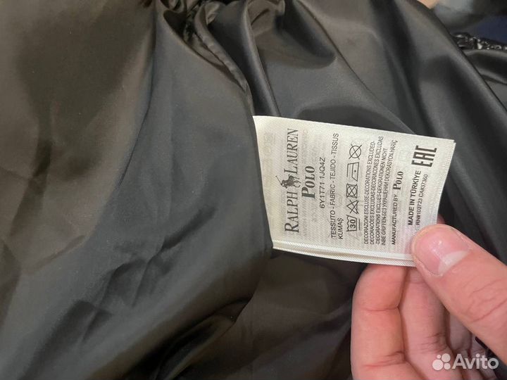 Пуховик polo Ralph lauren glossen down jacket