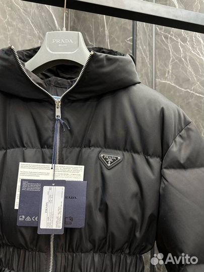 Пуховик prada женский