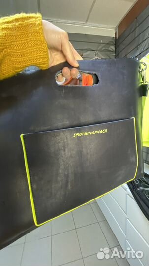 Сумка шоппер натуральная кожа