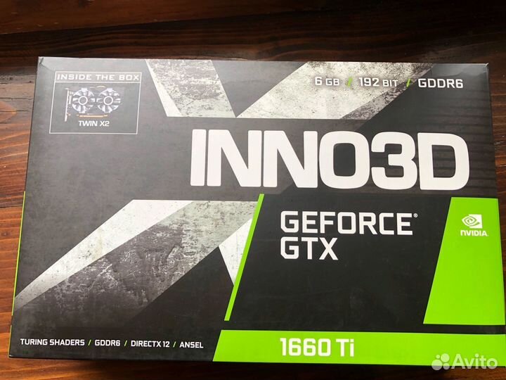 Видеокарта gtx 1660 ti 6gb