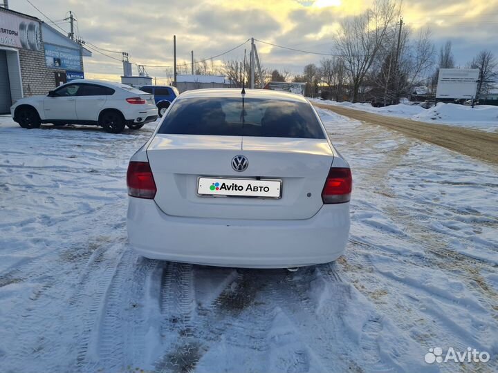 Volkswagen Polo 1.6 МТ, 2012, 203 200 км