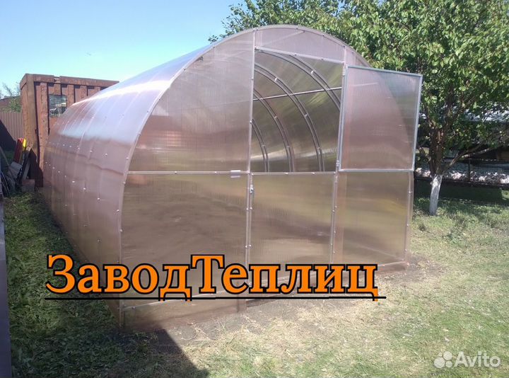 Теплица 3 на 6 усиленная