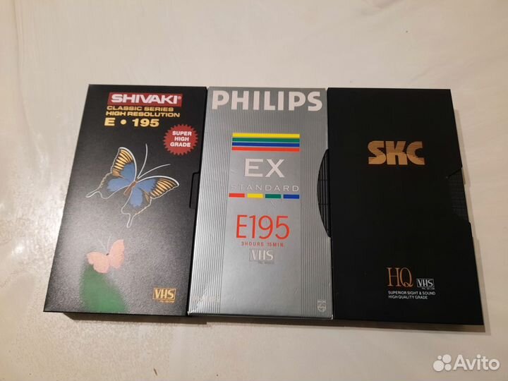 Видеокассеты vhs