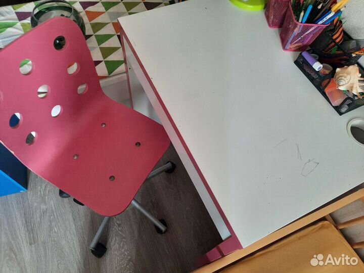 Детский письменный стол и стул IKEA бу