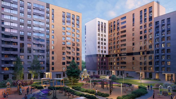 2-к. квартира, 55,4 м², 12/14 эт.