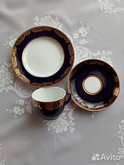Чайный сервиз лфз cobalt 36 предметов