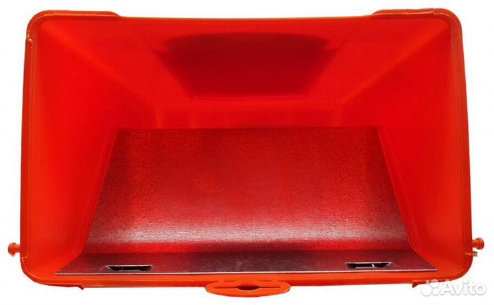 Кормушка для кроликов 2 секции пластик без крышки