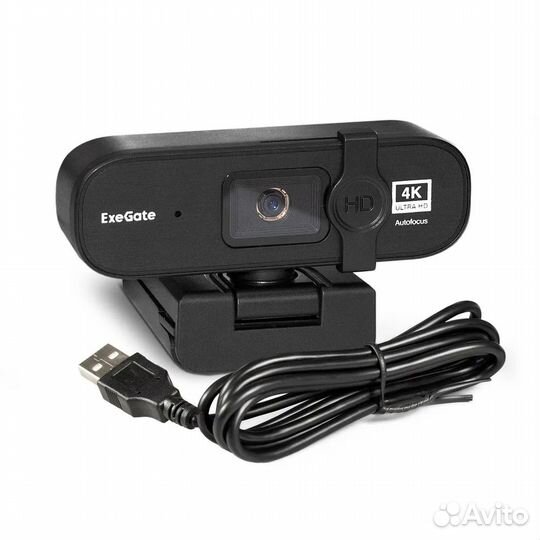 Веб-камера ExeGate Stream HD 4K PRO UHD T-Tripod 8