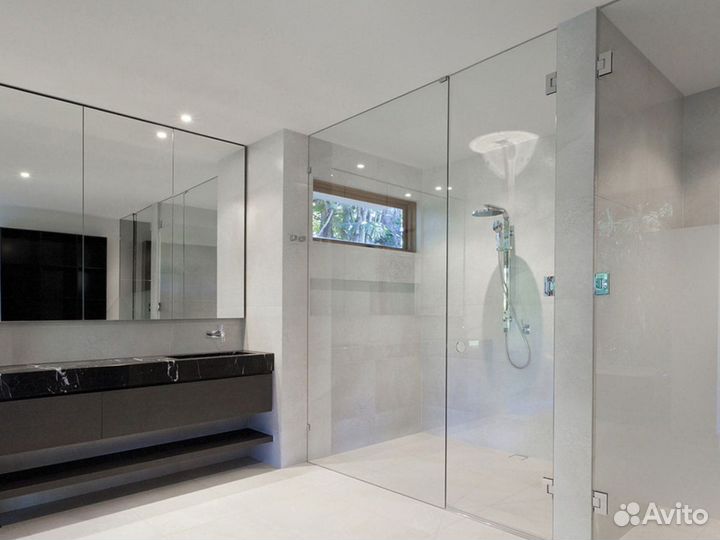 Ограждения для душа в ванной