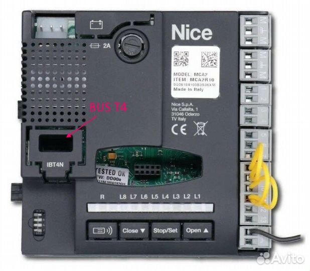 Контроллер WiFi для приводов Nice