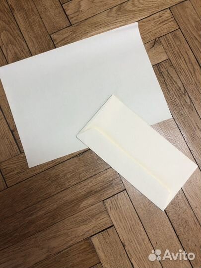 Дизайнерская бумага с конвертами (коробка 187 шт)