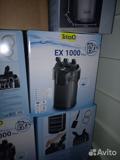 Внешний фильтр tetra ex 1000 plus