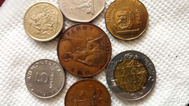 Монеты разных стран мира