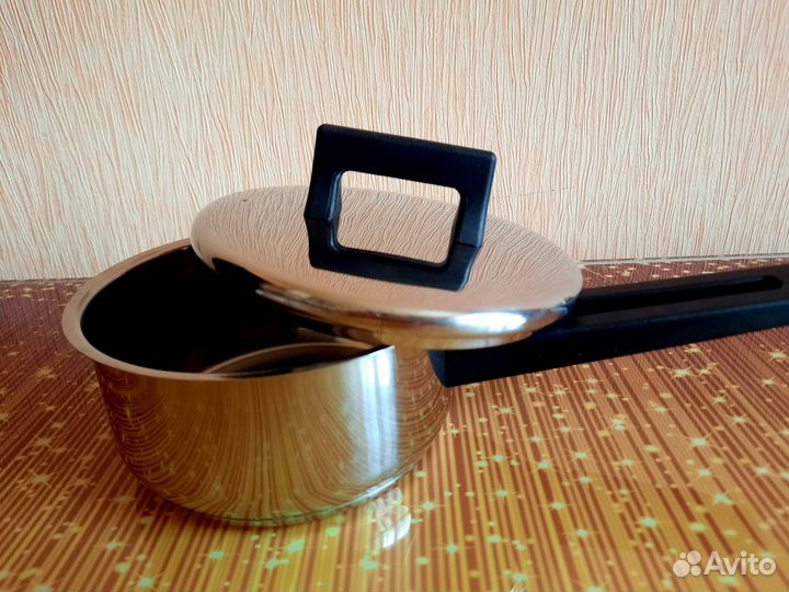 Ковш с крышкой Сотейник Новый