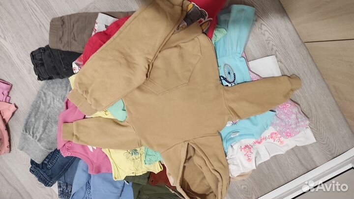 Вещи для девочки пакетом 86 H&M Carter's