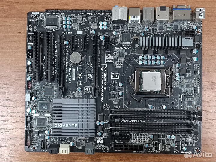 Материнская плата c процессором i7