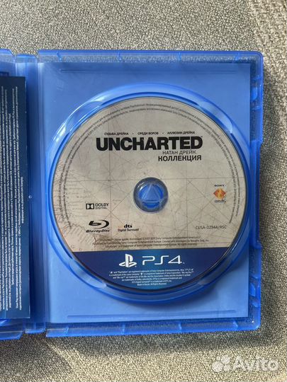 Uncharted. Натан Дрейк. Коллекция ps4, ps5