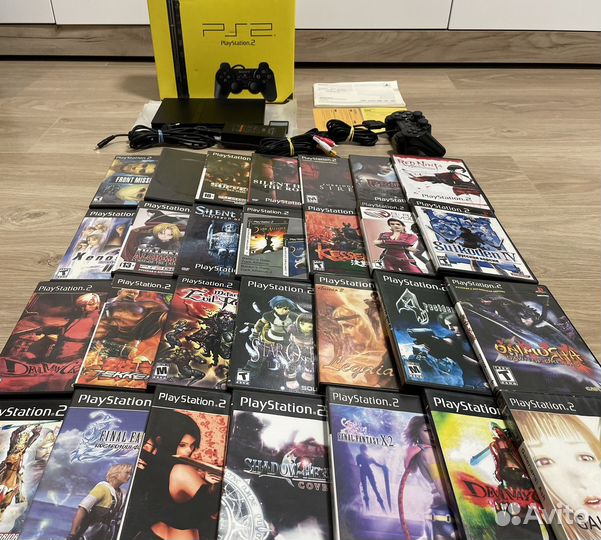 Sony Playstation 2 + 30 дисков