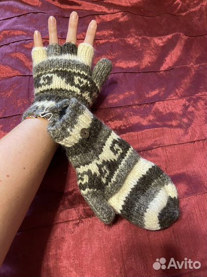 Варежки перчатки женские