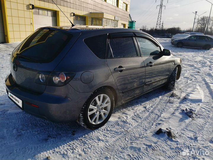 Mazda 3 1.6 МТ, 2007, 221 000 км