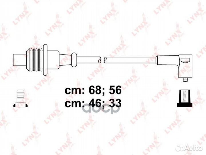 Провода высоковольтные SPC6125 lynxauto