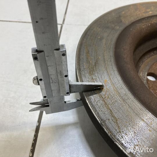 Диск тормозной задний Mercedes-Benz M-Class ML W16