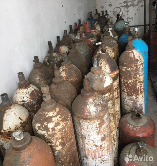 Баллоны (ацетилен, кислород, пропан, аргон)