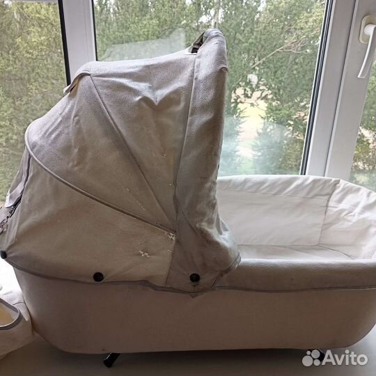 Коляска 2 в 1 эко кожа