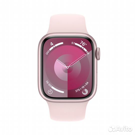 Apple Watch Series 9 GPS, 41mm. 45mm Pink M/L