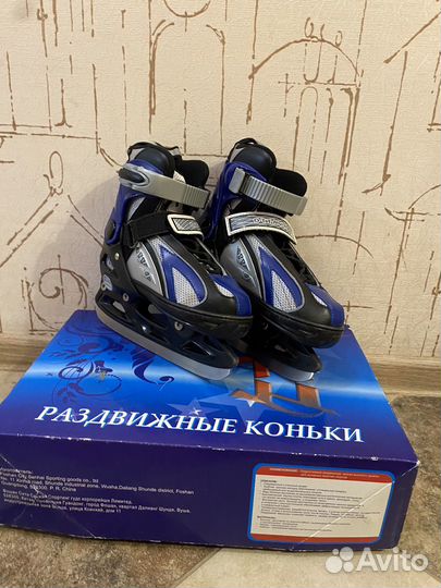Коньки детские изменяемый размер