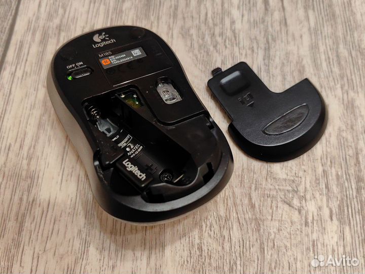 Беспроводная мышь Logitech m185 для офиса