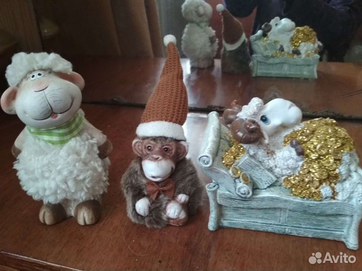 Декоративные фигурки разные