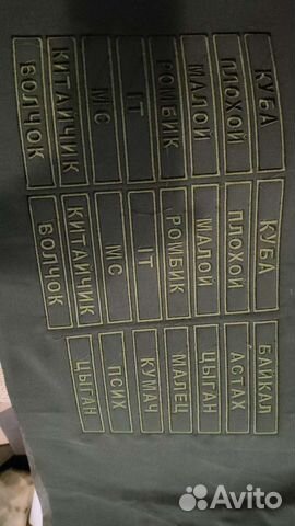 Нашивка позывной