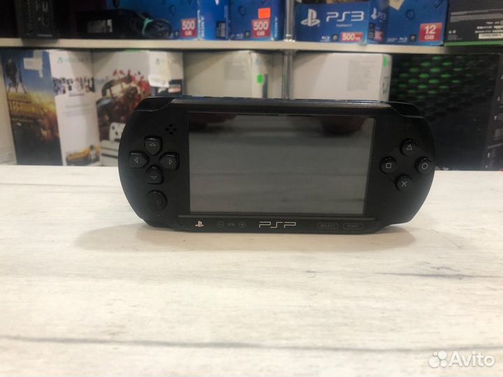 Sony Psp E1008 64gb + 100 топовых игр