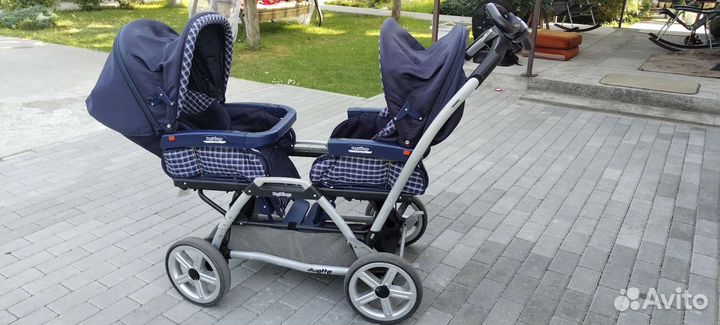 Коляска для двойни/погодок Peg perego