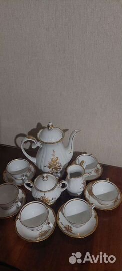 Столовый сервиз гдр старинный