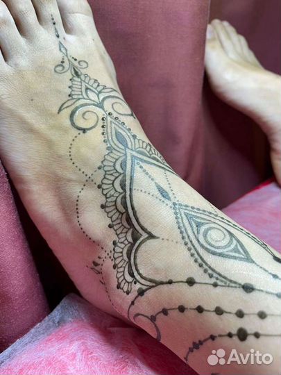 Джагуа временная роспись на теле