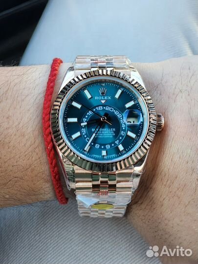 Часы Rolex Sky dweller rose gold