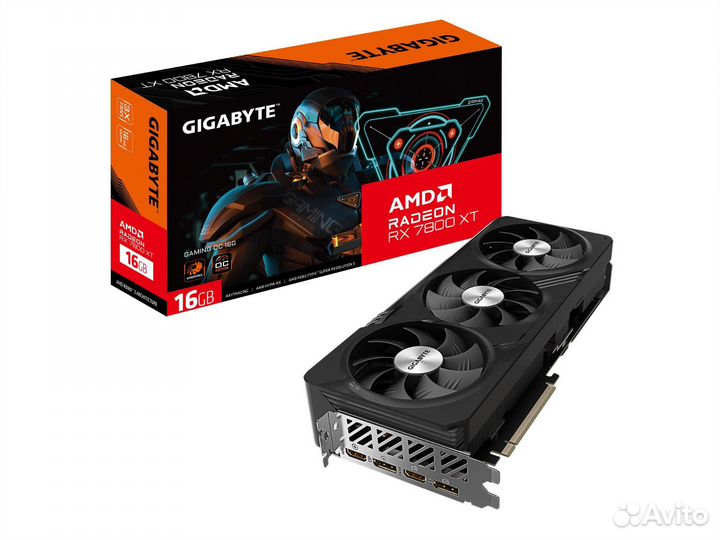 Видеокарта gigabyte AMD Radeon RX 7800 XT