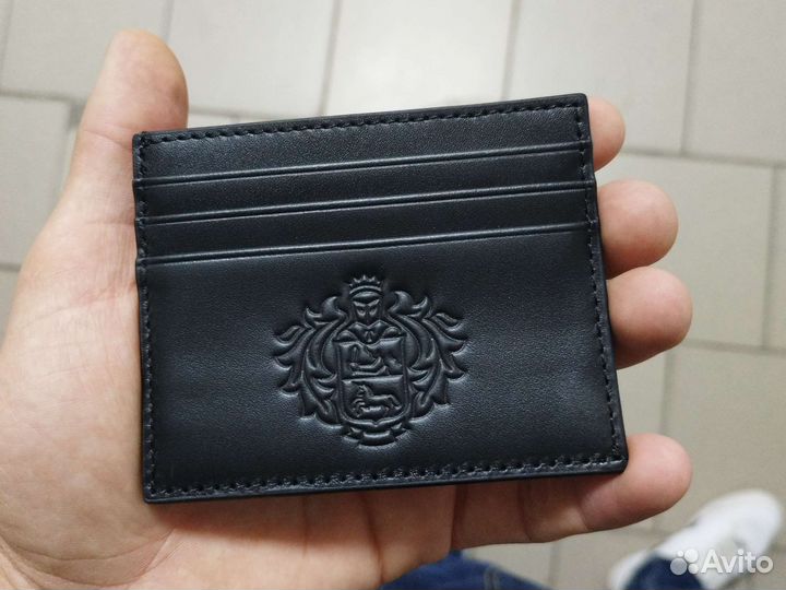 Картхолдер тинькофф кожа