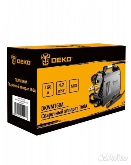 Сварочный аппарат полуавтомат Deko 160A