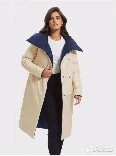 Пальто женское зимние двухстороннее